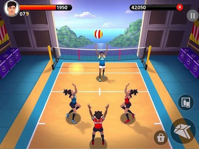 Desi Volley Legends Gameplay Screenshot